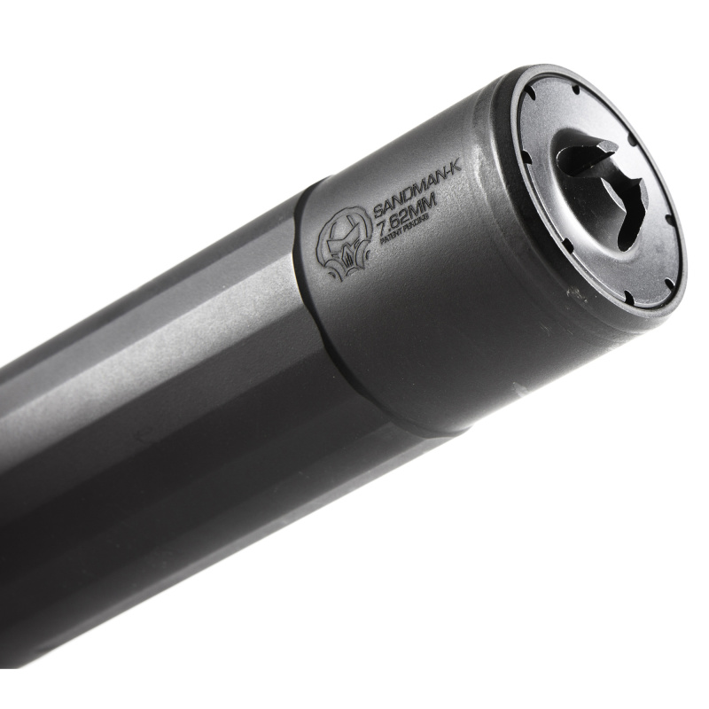 Front Cap, Fits Dead Air Sandman/Pyro, 7.62MM, Black Finish DA207
