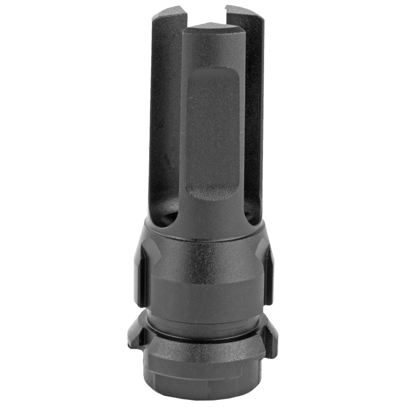 Key Mount Flash Hider, 5/8 x 24 RH, Black Finish, Black Finish DA302