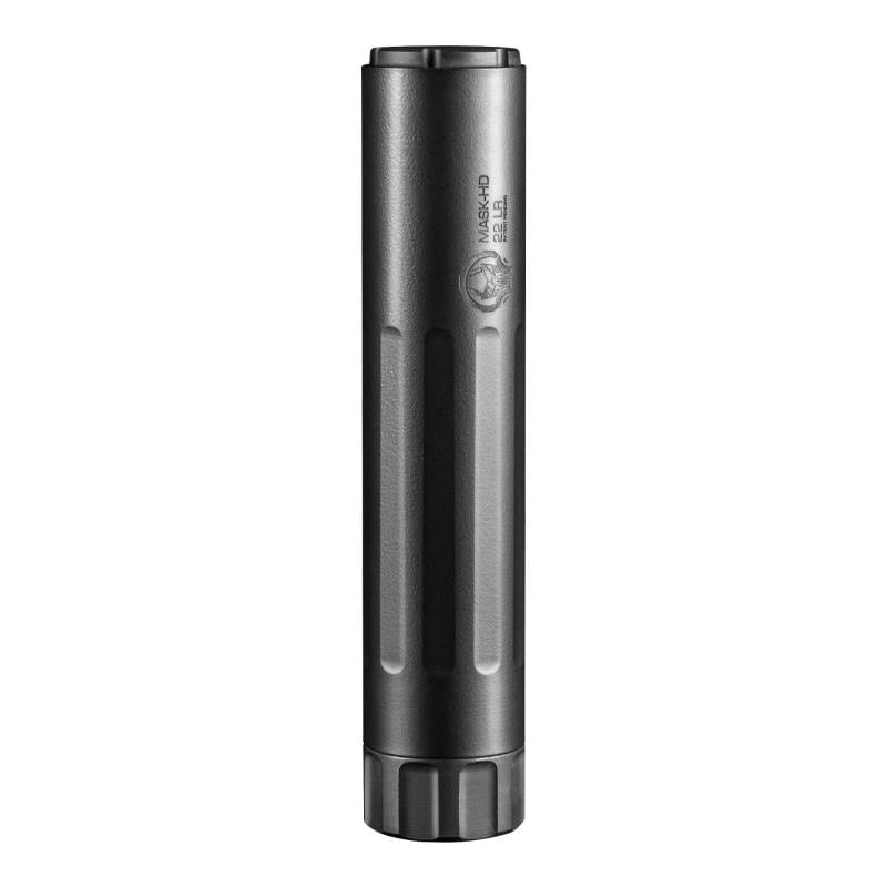 DAA Mask-22 Rimfire Suppressor 22LR, 17-4PH & Titanium, Cerakote Black Finish MASK22