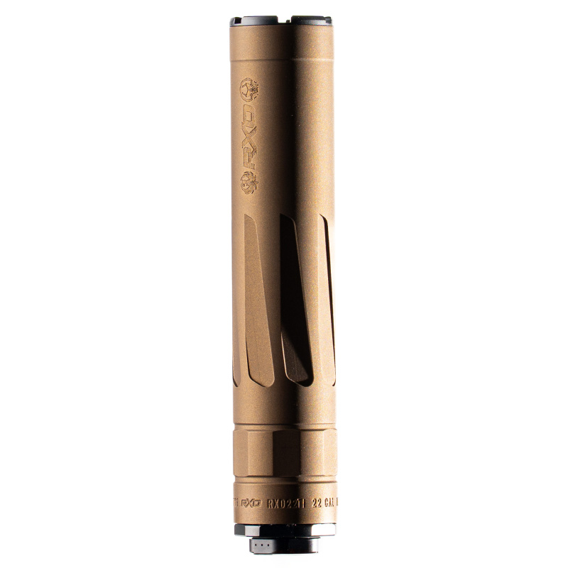 Ruger RXD 22Ti, Suppressor, 22 Caliber, 6AL4V Titanium Construction, Cerakote Finish, Burnt Bronze, Includ es 1/2X28 XRF Muzzle Brake RXD22TIBB