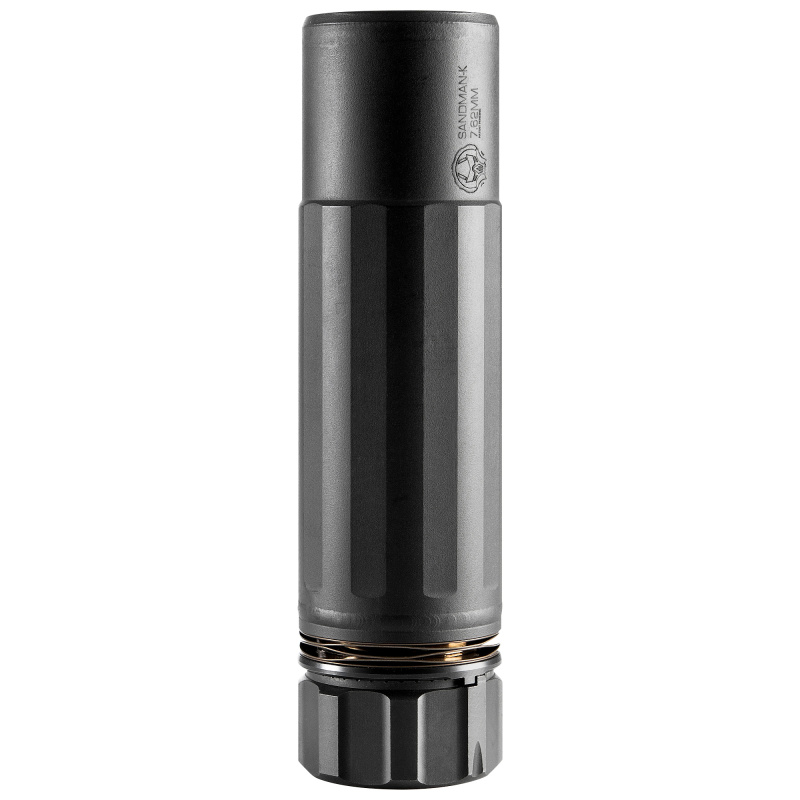 Sandman-K, Rifle Suppressor, 7.62MM, Stainless Steel, Cerakote Black Finish, Includes Mount SMK762