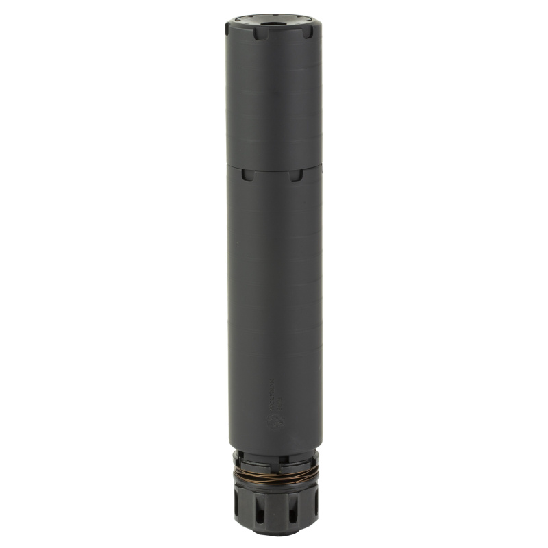 Wolfman KMQDK, Suppressor, 9MM, Black, 17-4PH Stainless Steel, Black WOLFMAN KMQDK