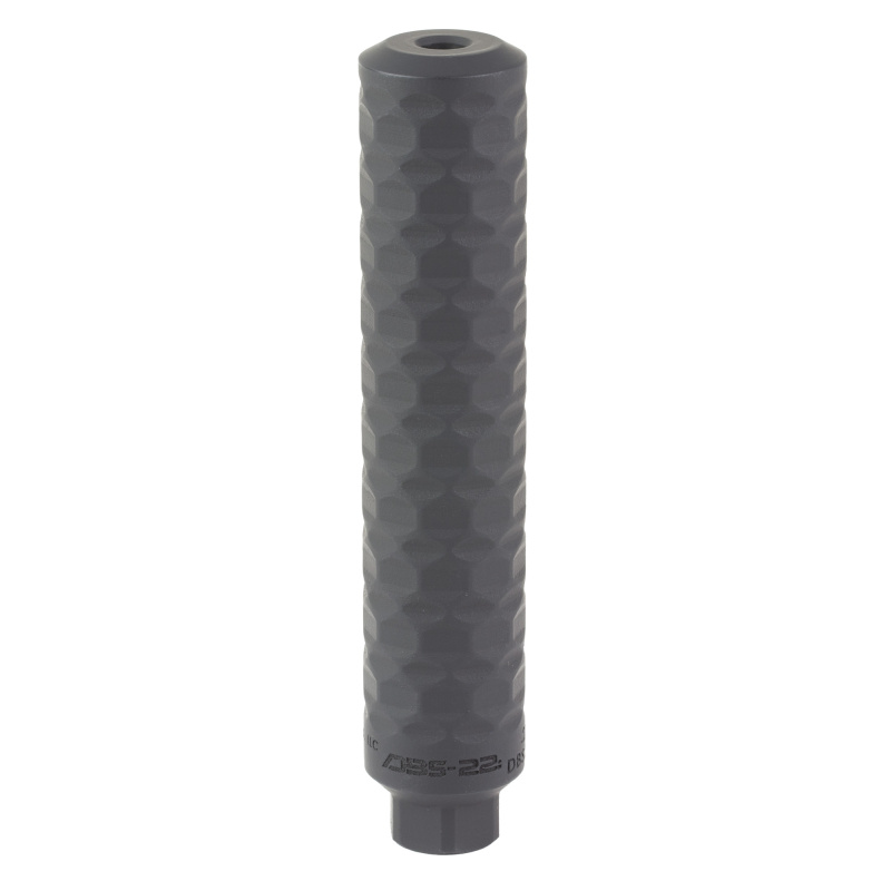 DB Suppressor, 22 Caliber, 1/2X28 Direct Thread, Cerakote Finish, Black, Inconel 718 Construction, 5.625" Overall Length DBS-22i