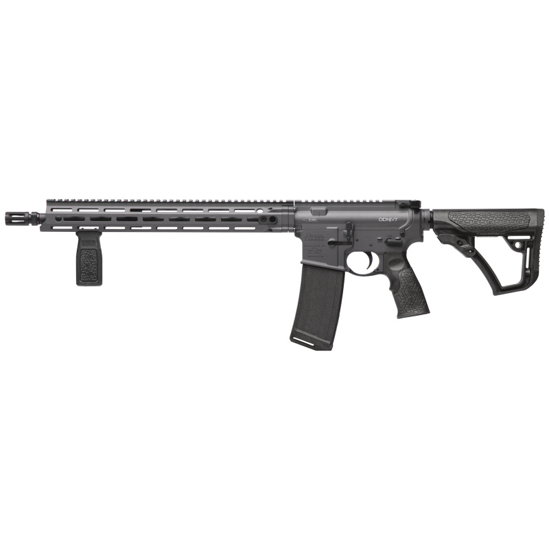 DDM4v7, Semi-automatic Rifle, AR, 223 Remington/5.56 NATO, 16" Barrel, 1:7" Twist, Cerakote Finish, Cobalt, Daniel Defense Grip, Daniel Defense Stock, 1 Magazine, 32 Rounds 02-128-10093-047