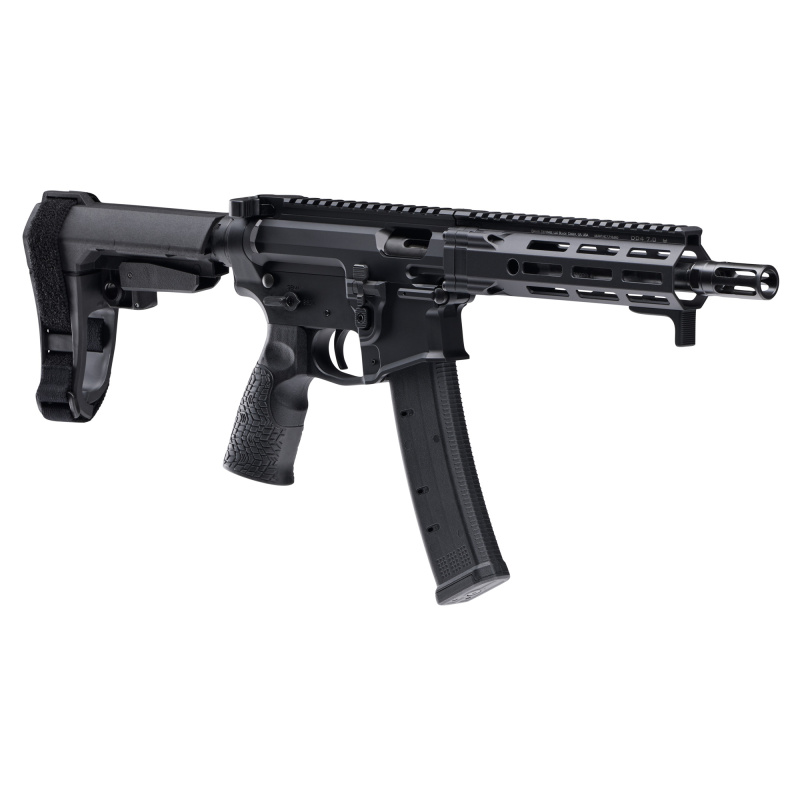 DD PCC Pistol | 9mm, 8.3" Cold Hammer Forged Barrel, Full Ambi Lower, Direct Blow Back, 7" M-LOK Handguard, 1x 35rd Magazine CZ Scorpion Pattern