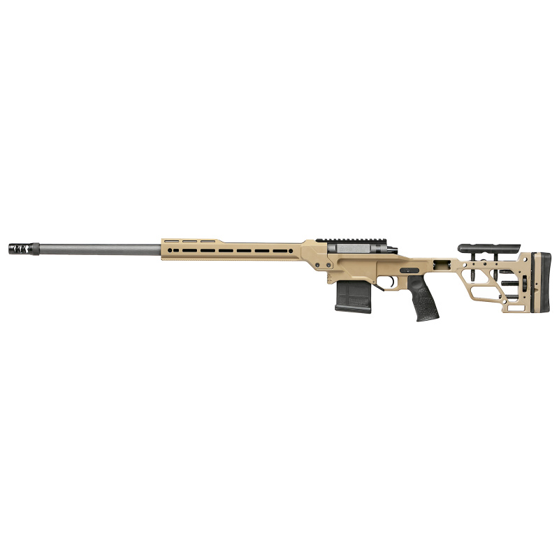 Delta 5 Pro, Bolt Action Rifle, 6.5 Creedmoor, 26" Threaded Barrel, Matte Finish, Coyote Tan, Adjustable Stock, 10 Rounds, 1 Magazine 42-159-01088