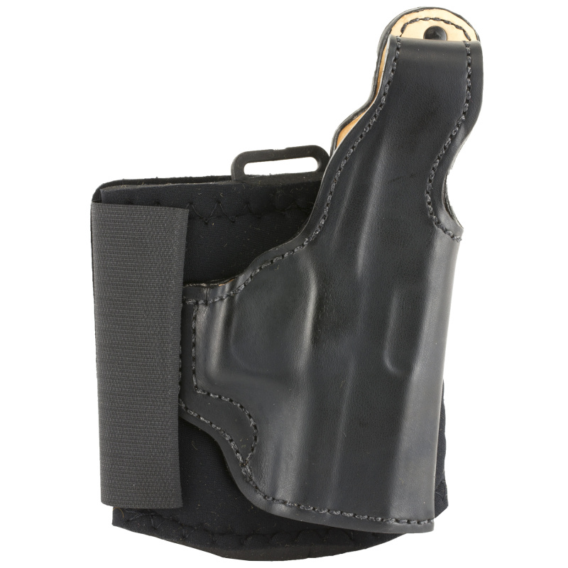 Die Hard Ankle Holster, Fits Sig P365, Right Hand, Black Leather 014PC8JZ0