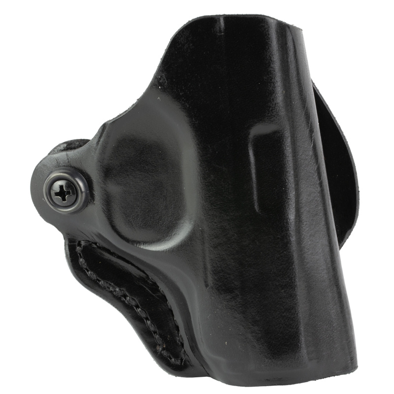 Mini Scabbard, OWB Holster, Right Hand, Fits S&W Bodyguard 2.0, Leather Construction, Matte Finish, Black 019BA5ZZ0