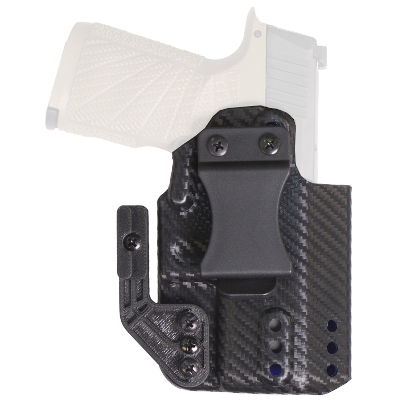 Persuader, Inside Waistband Holster, Fits Glock 19,45,23,32,19x, Right Hand, Polymer, Carbon Fiber Finish, Black 213KA1LZ0