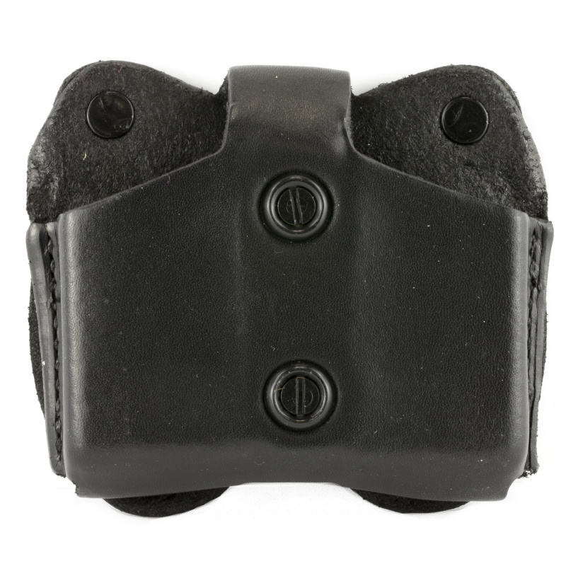 Double Magazine Pouch, Fits 45 Caliber, Ambidextrous, Black A01BJLLZ0