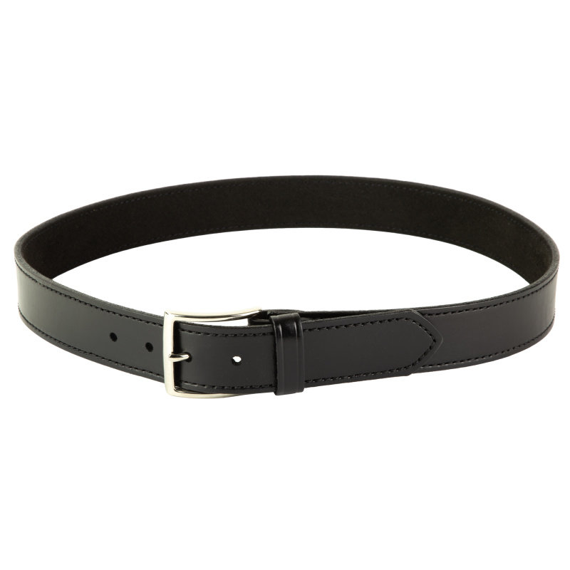 B12, Plain Lined, Belt, Size 36, Black Leather B12BL36Z0