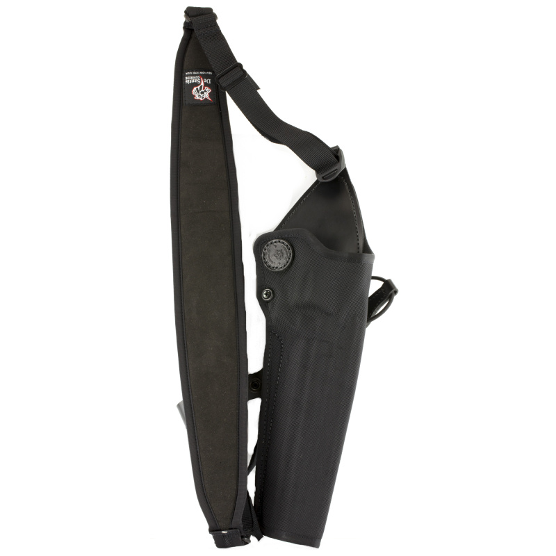 Black Mamba Chest Holster, Fits S&W 500 8.5", Right Hand, Black GM40BA05Z0