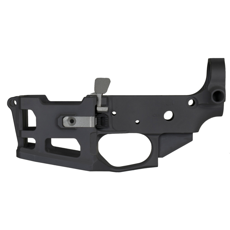 Quattro-15, Quadmag-53, Semi-automatic, Lower Receiver, AR-15, 223 Remington/556NATO, Black, Comes with 1 Quadmag-53 53 Round Magazine, Accepts Quadmag-53 and Standard AR magazines QTR-LR-15-B53
