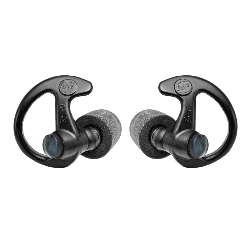Sonic Defender Ultra Max Ear Plugs, Medium, Black, 1 Pair EP10-BK-MPR