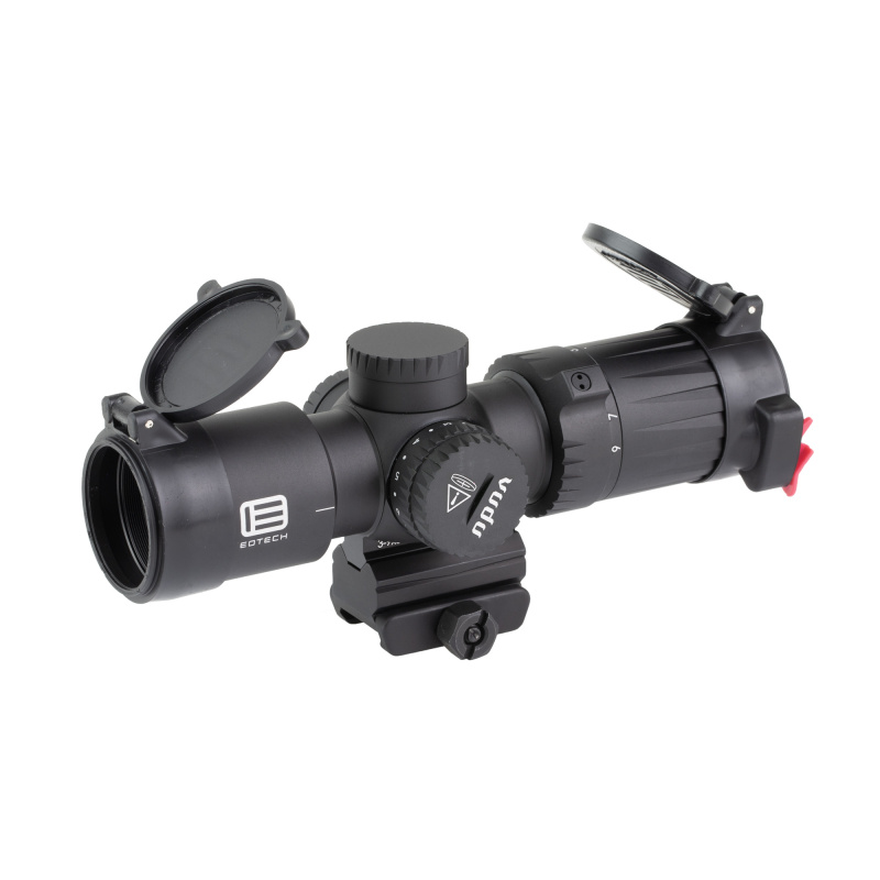 Vudu, Rifle Scope, 3-9X Magnification, 32mm Objective, Second Focal Plane, Illuminated MD-6 Reticle, Black Finish VDU3-9SFMD6