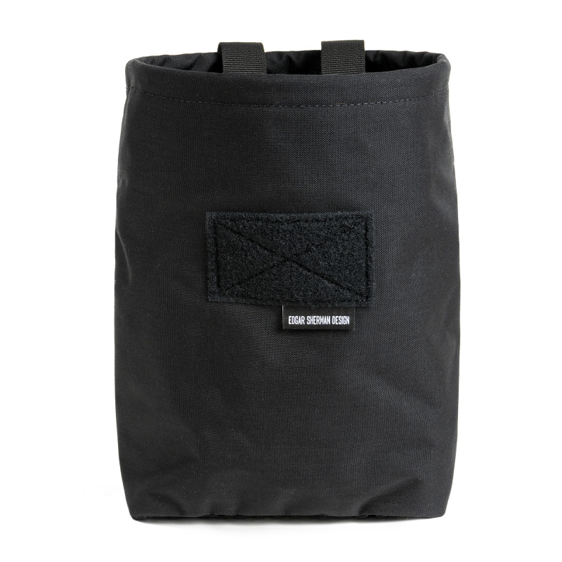 SAP Bucket, Dump Pouch, 500 Denier Cordura Nylon,  Molle Compatible, Matte Finish, Black ESD-SAP-BLK