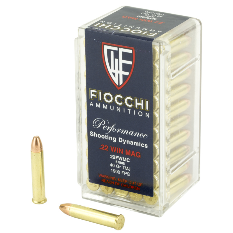 Shooting Dynamics .22 Winchester Magnum 40 Grain Full Metal Jacket