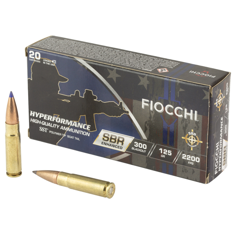 Hyperformance SBR, Enhanced, 300 Blackout, 125 Grain, SST, 20 Round Box 300BKSBA