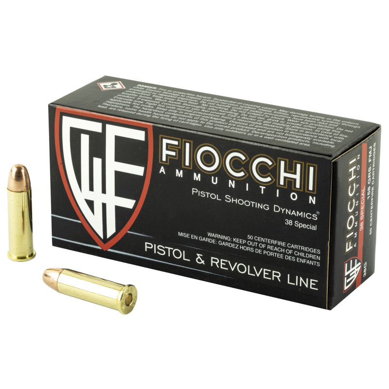 Shooting Dynamics .38 S&W Special 158 Grain Full Metal Jacket