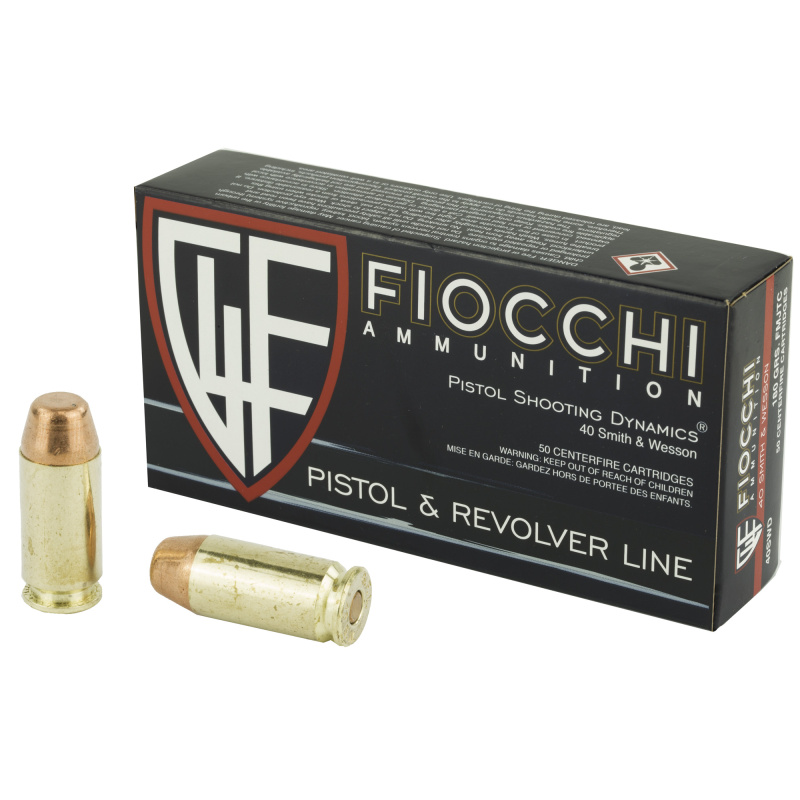 Shooting Dynamics .40 S&W 180 Grain Full Metal Jacket Truncated