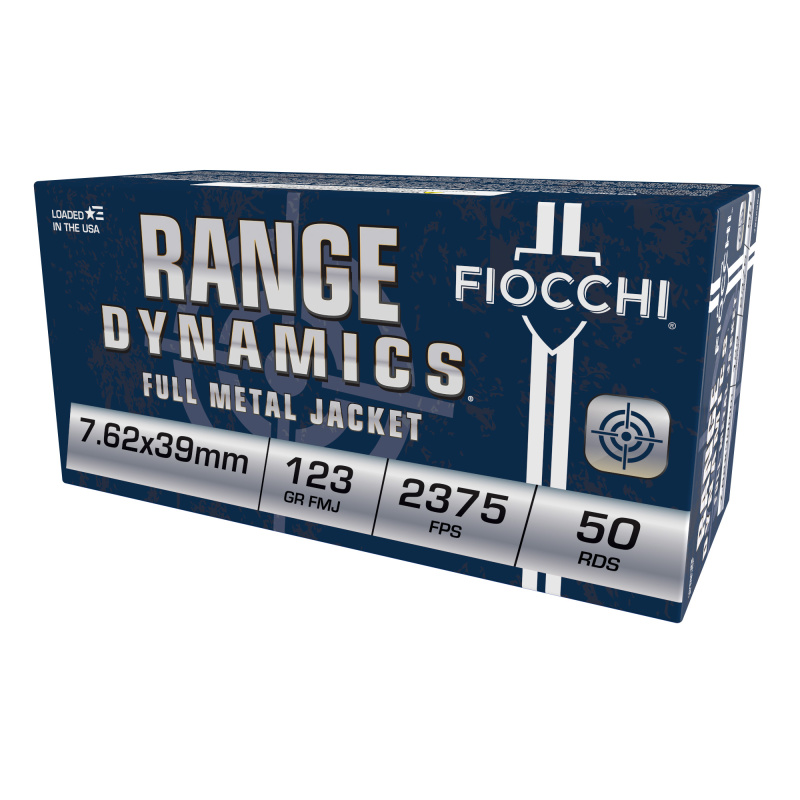 Fiocchi Rifle, 7.62X39, 123Gr, Full Metal Jacket, 50, 500 762SX39A