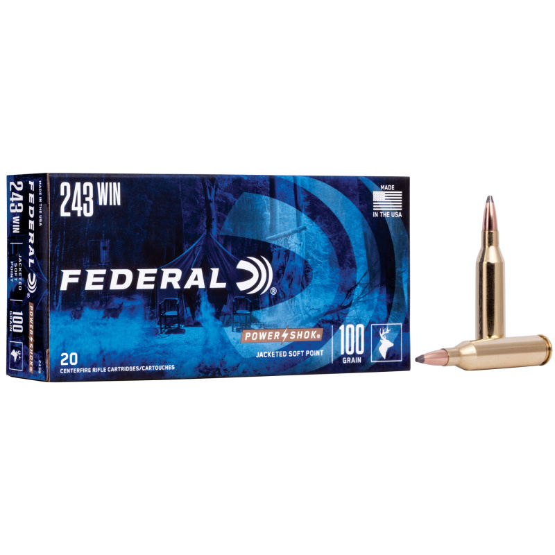 Power-Shok .243 Winchester 100 Grain Soft Point