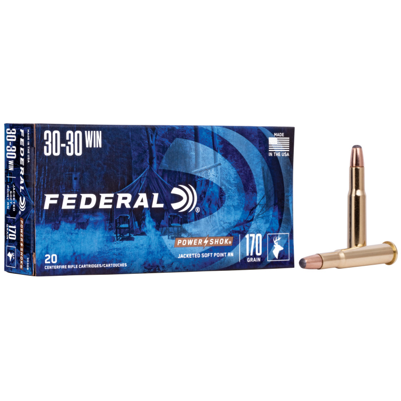 Power-Shok .30-30 Winchester 170 Grain Soft Point Round Nose