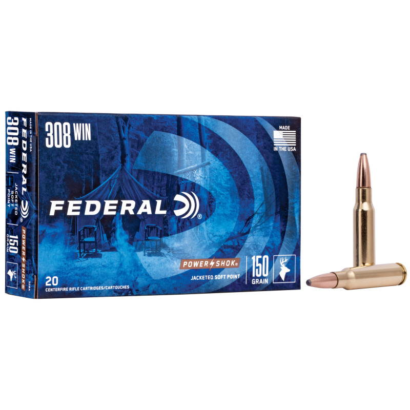 Power-Shok .308 Winchester 150 Grain Soft Point