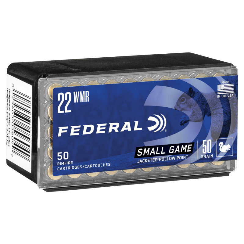 Game-Shok .22 Winchester Magnum 50 Grain Jacketed Hollow Point