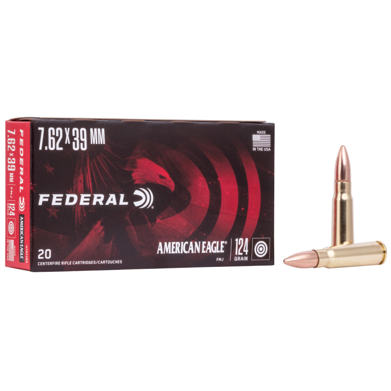 American Eagle 7.62x39mm Russian 124 Grain Full Metal Jacket