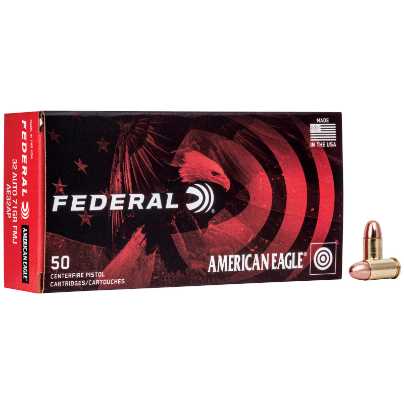 American Eagle .32 ACP 71 Grain Full Metal Jacket