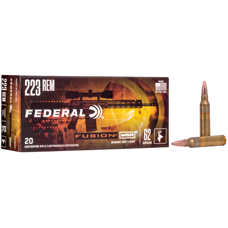 Fusion .223 Remington 62 Grain MSR