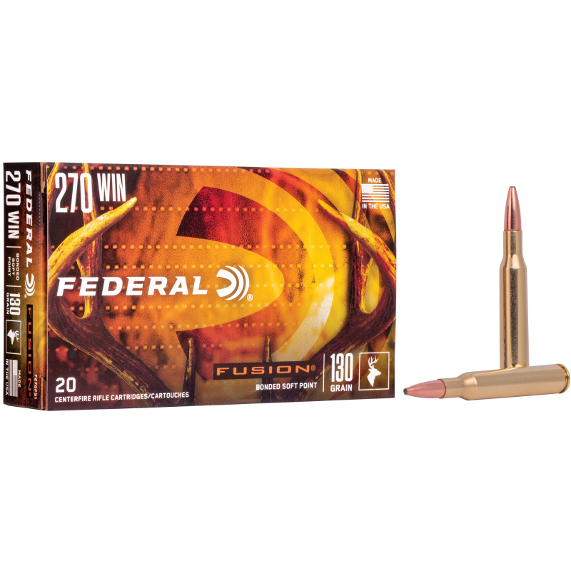.270 Winchester 130 Grain Fusion