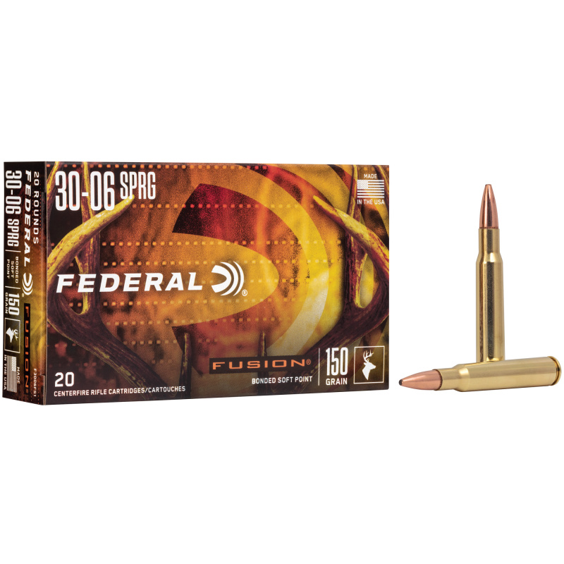 .30-06 Springfield 150 Grain Fusion