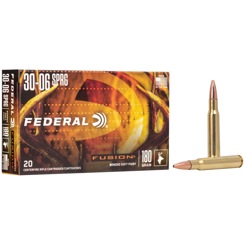 .30-06 Springfield 180 Grain Fusion
