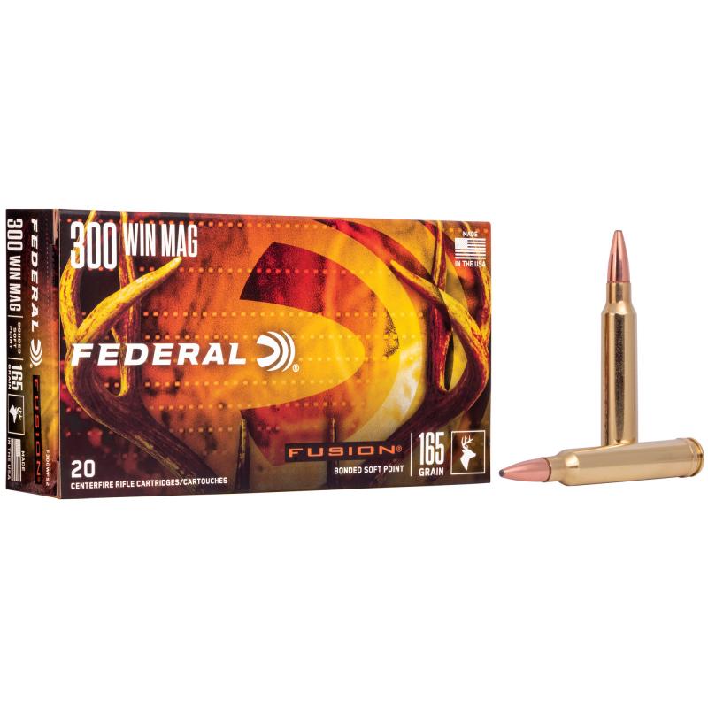 .300 Winchester Magnum 165 Grain Fusion