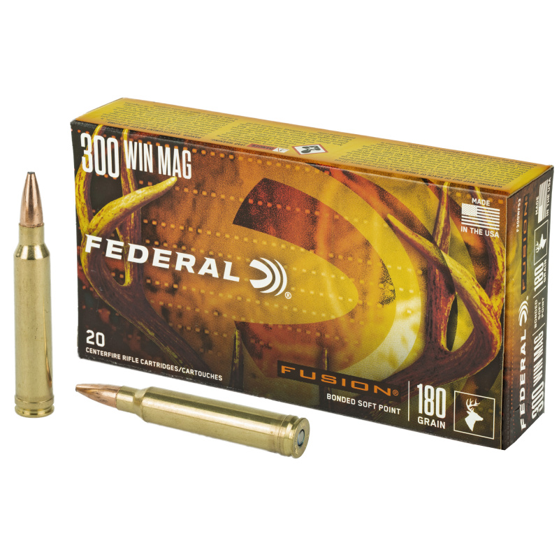 .300 Winchester Magnum 180 Grain Fusion