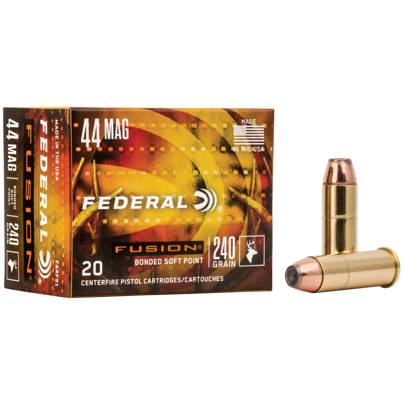 Fusion Ammuniton .44 Remingtion Magnum 240 Grain Fusion Bullet