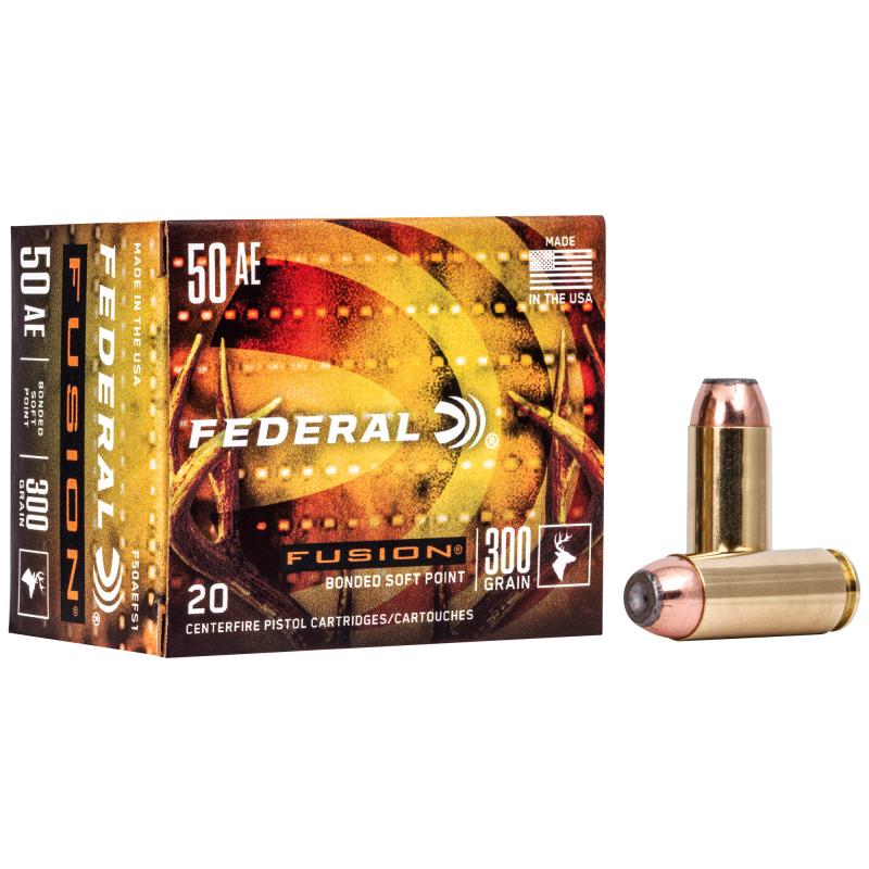 Fusion Ammunition .50 AE 300 Grain Fusion Bullet