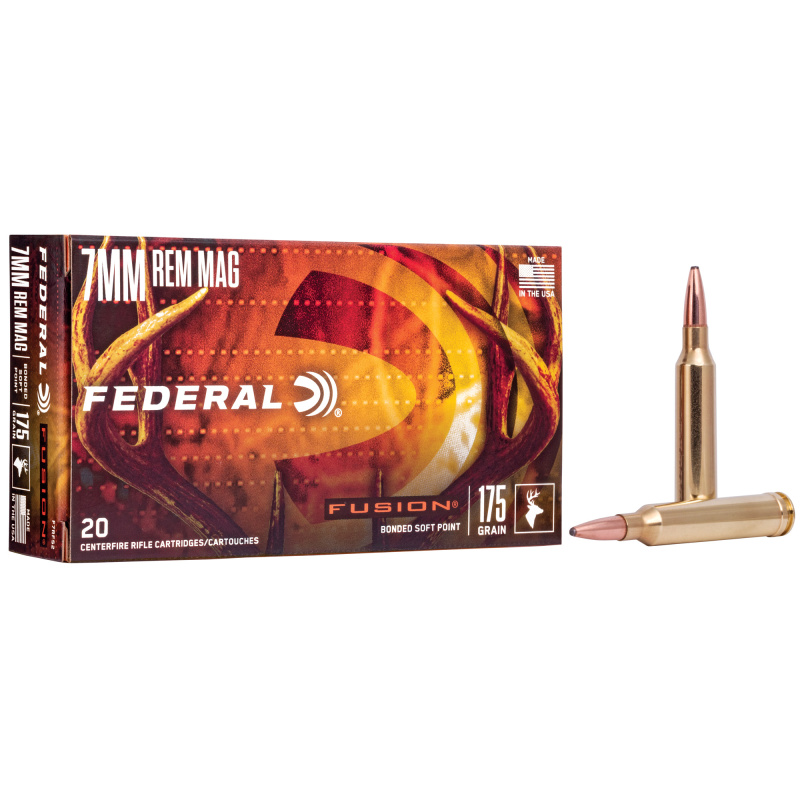 7mm Remington Magnum 175 Grain Fusion