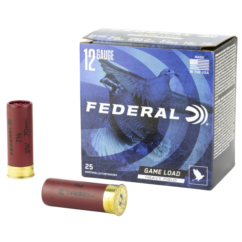 GAME-SHOK HVY FIELD 12GA 2.75 1-1/8OZ #7.5
