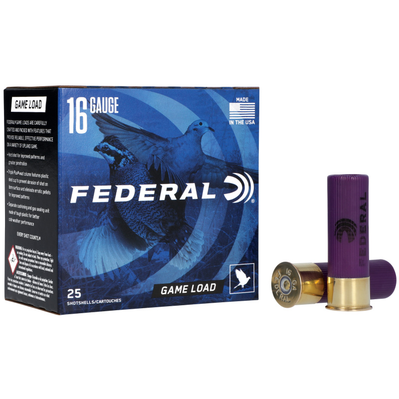 Game-Shok 16 Gauge 2.75 Inch 1165 FPS 1 Ounce 7.5 Shot