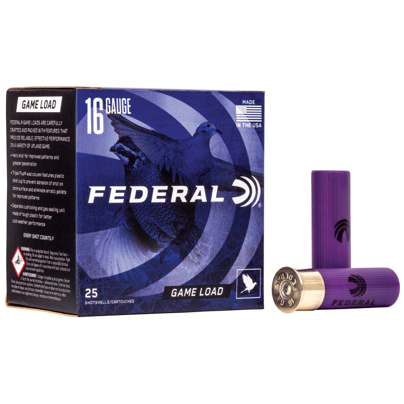 GAME-SHOK GAME 16GA 2.75 1OZ #8 25/10