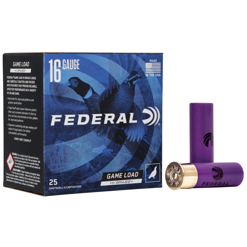 Game-Shok 16 Gauge 2.75 Inch 1295 FPS 1.125 Ounce 6 Shot
