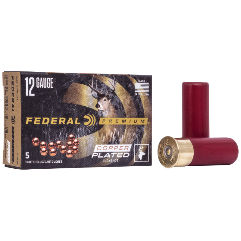 Vital-Shok 12 Gauge 2.75 Inch 1290 FPS 12 Pellets 00 Buck