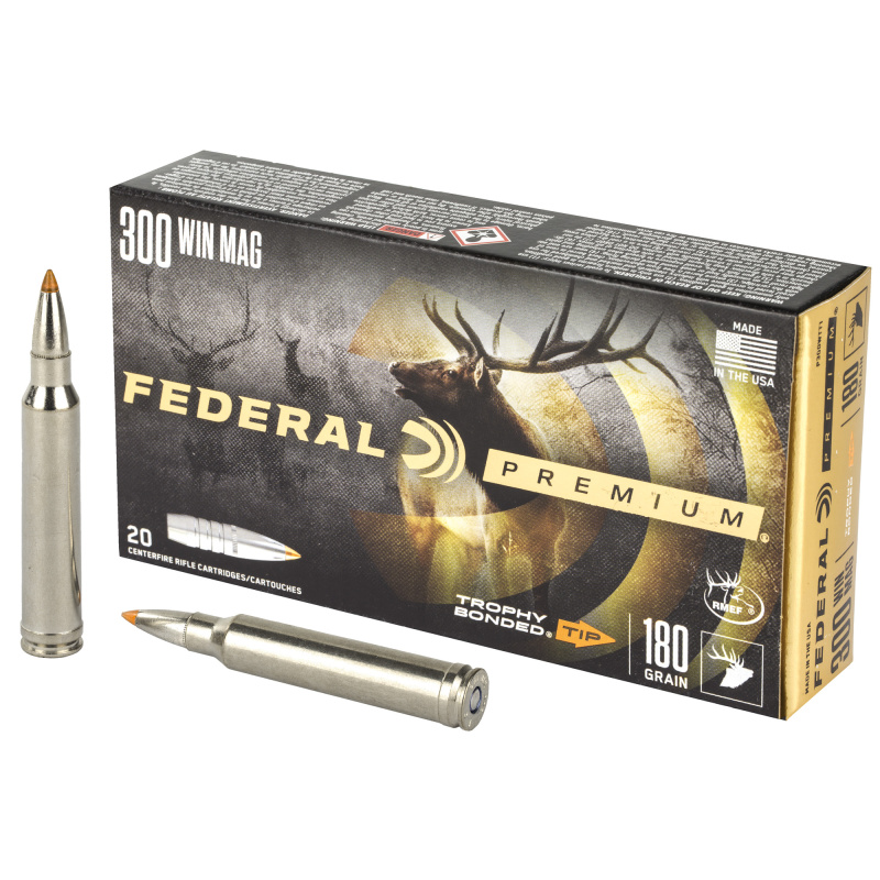 Vital-Shok .300 Winchester Magnum 180 Grain Trophy Bonded Tip