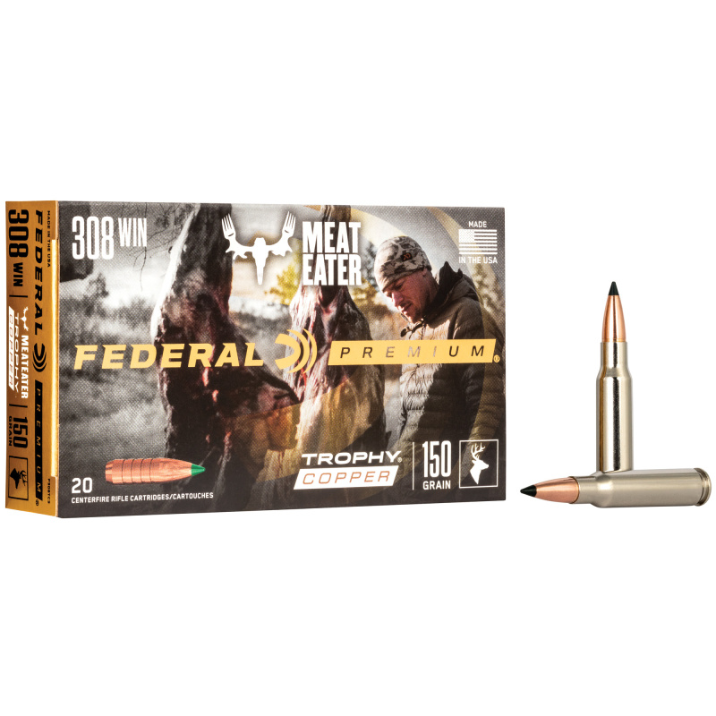 Vital-Shok .308 Winchester 150 Grain Trophy Copper