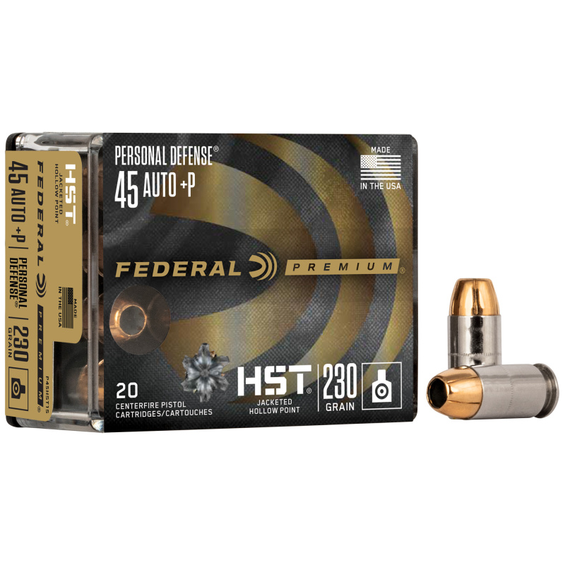 Personal Defense HST |45 Auto +P 230Gr 20 Rounds