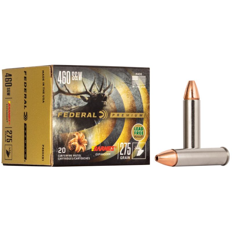 Vital-Shok .460 S&W 275 Grain Barnes Expander
