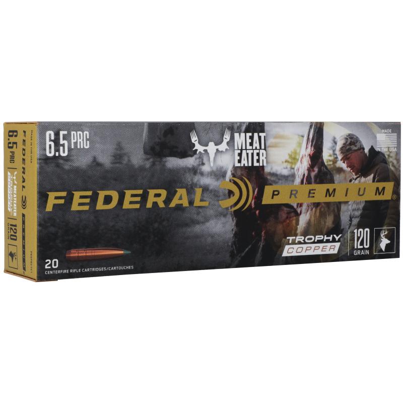Trophy Copper 6.5 PRC 120 Grain Copper Bullet Box of 20 Rounds